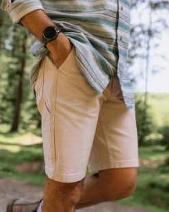Herren Vantage Baumwoll-Canvas-Short