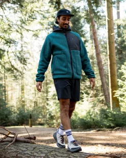 Herren Ventura Full Zip Sherpa Fleece – Mediterran