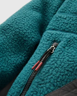 Herren Ventura Full Zip Sherpa Fleece – Mediterran