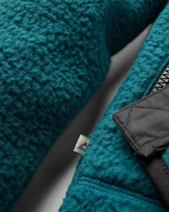 Herren Ventura Full Zip Sherpa Fleece – Mediterran