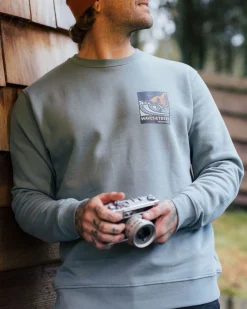 Herren Waves & Trees Bio-Baumwoll-Sweatshirt