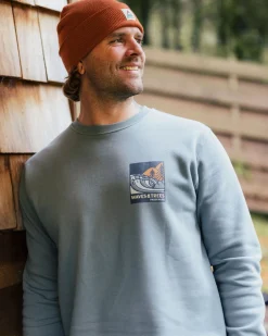Herren Waves & Trees Bio-Baumwoll-Sweatshirt