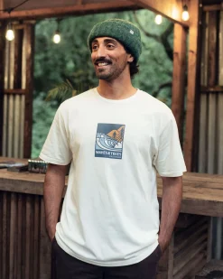 Herren Waves & Trees Bio-Baumwoll-T-Shirt