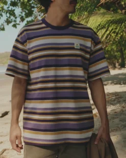 Herren Wild Pine Stripe T-Shirt