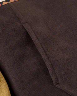 Herren Woodlander Polar Fleece – Karamell/Espresso