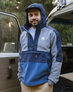 Herren Woodland Kapuzen-Polartec Fleece