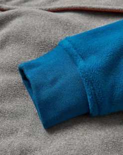 Herren Woodland Kapuzenpullover mit 1/2 Reißverschluss aus Polarfleece