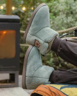 Hideaway Hut Sherpa Fleece Schlappen
