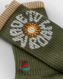 Made To Roam Grafik-Crew-Socken