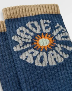 Made To Roam Grafik-Crew-Socken