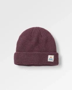 Moss Doppellagige Waffle-Beanie