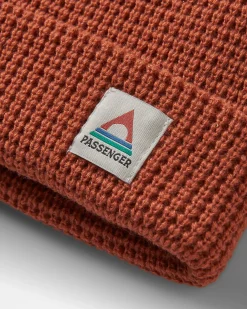 Moss Doppellagige Waffle-Beanie