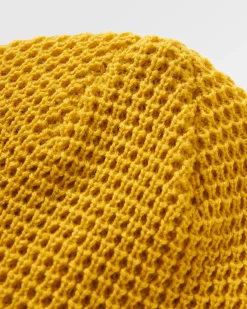Moss Doppellagige Waffle-Beanie