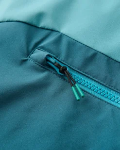 Riptide Leichter Surf-Poncho – Mediterran/Ozean-Türkis