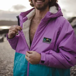 Roaming Sherpa Lined Surf-Poncho