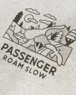 Roam Slow Damen Bio-Baumwoll Kapuzenpullover