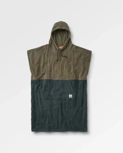 Shoreline Baumwollhandtuch-Poncho