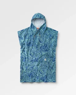Shoreline Baumwollhandtuch-Poncho