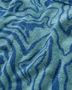 Shoreline Baumwollhandtuch-Poncho