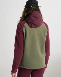 Sierrascape Damen Polartec® Fleece Kapuzenjacke