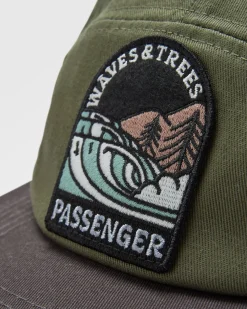 Waves & Trees 5-Panel-Kappe